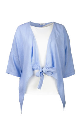 Blueberry Italia linnen jasje sky 9027