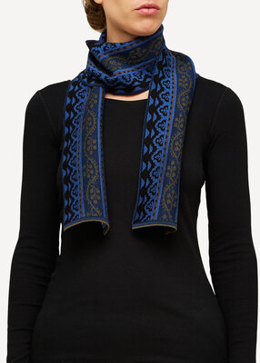 Oleana Sjaal 174 W blauw