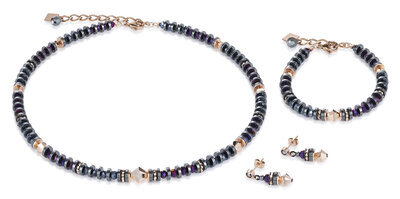 Coeur de Lion Oorbellen 4978/ /0800 Purple