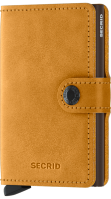 Secrid Miniwallet MV Vintage Ochre portemonnee