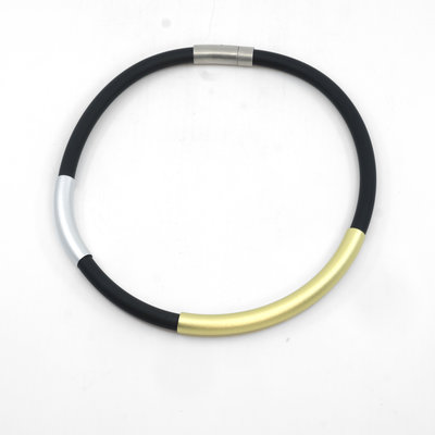 Step by Step ketting 600588 | groen, zilver