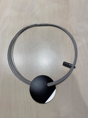 Step by Step ketting 600494 | zilver, zwart | 2 kanten draagbaar