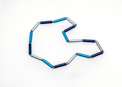 Apero collier 5.01 Blauw 45 cm