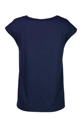Aino Shirt Lulu navy blauw 
