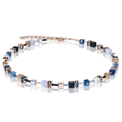 Coeur de Lion Ketting 4905/ /0710 Blue-Beige