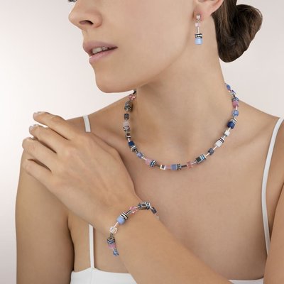 Coeur de Lion Ketting 2839/ /0719 Blue-Rose