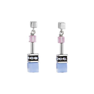 Coeur de Lion Oorbellen 2839/ /0719 Blue-Rosa