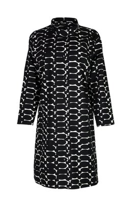 Ritva Falla Adele jurk zwart/wit