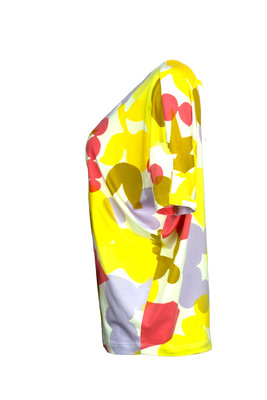 Mansted kleding Mindy shirt geel rose