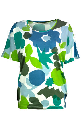 Mansted kleding Mindy shirt blauw groen