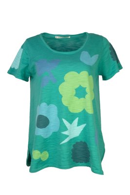 Mansted kleding Harissa shirt groen aqua