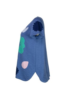 Mansted kleding Harissa shirt blauw groen