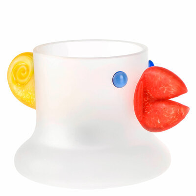 Glasstudio Borowski Theelicht Chick Rood