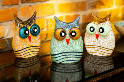 Glasstudio Borowski Cucu Mintgroen