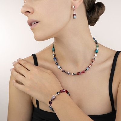 Coeur de Lion Ketting 2840/ /1578 Multicolor Art Nouveau