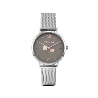 Coeur de Lion Horloge 7600/ /1724 Cool Grey Milanese band