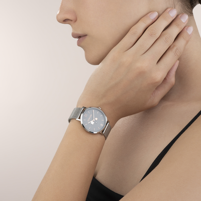 Coeur de Lion Horloge 7600/ /1724 Cool Grey Milanese band