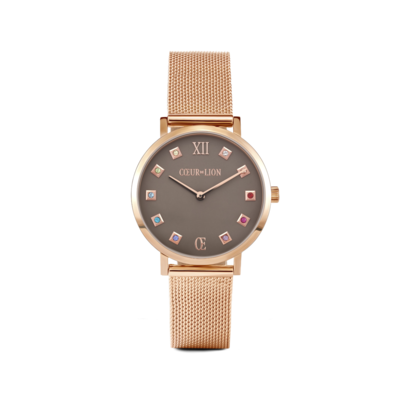 Coeur de Lion Horloge 7611/ /1636 Mocha Matt Milanese band