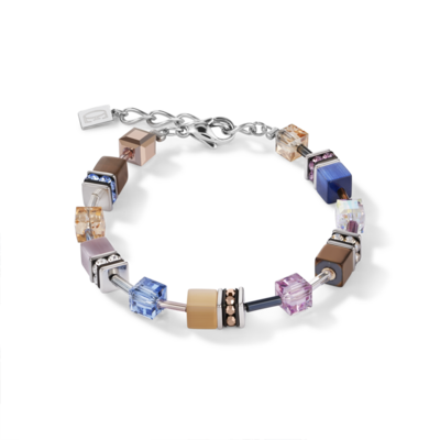 Coeur de Lion Armband 2839/ /0740 Blue-Brown-Lilac