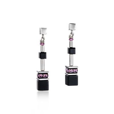 Coeur de Lion Oorbellen 5011/ /0824 Amethyst