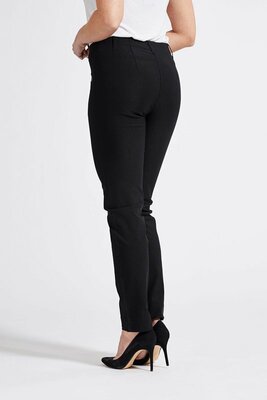 Laurie broek, model Kelly regular viscose zwart 20103-99970