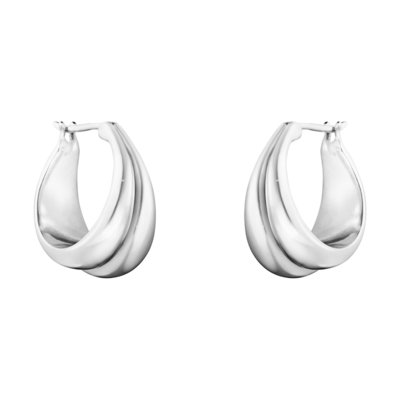 Georg Jensen sieraad, oorbellen Curve 501B