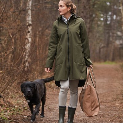 Ilse Jacobsen Softshell Regenjas RAIN128-410 Army