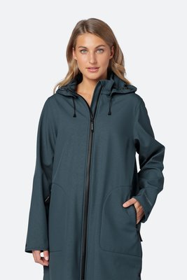 Ilse Jacobsen Softshell Regenjas RAIN128-685 Orion Blue