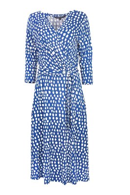 Ritva Falla Pauline jurk blauw