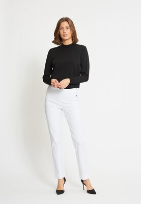 Laurie broek, model Betty Regular basis viscose wit 27014-10970