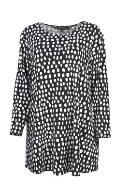 Ritva Falla Perrine tuniek zwart