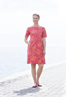 Ritva Falla Denise jurk rose