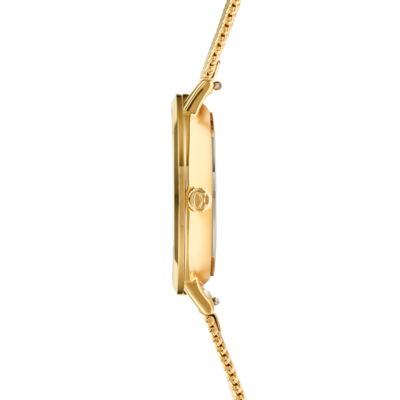 Coeur de Lion Horloge 7612/ /1614 Gold-White Milanese band