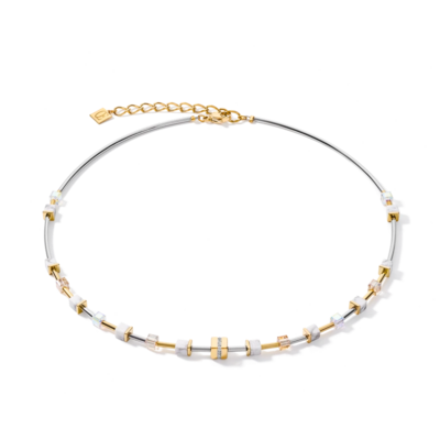 Coeur de Lion Ketting 5023/ /1816 Crystal-Gold
