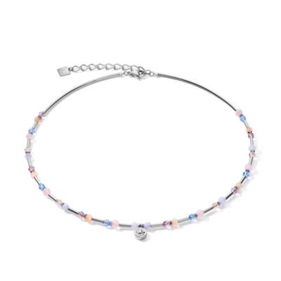 Coeur de Lion Ketting 5031/ /0717 Blue-Silver