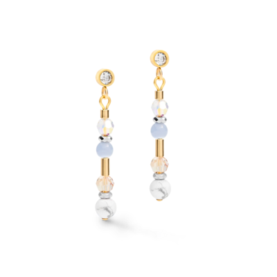 Coeur de Lion Oorbellen 5031/ /0716 Blue-Gold