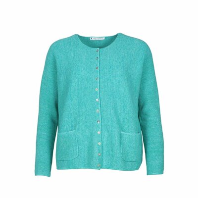 Mansted kleding Nea vest zeegroen