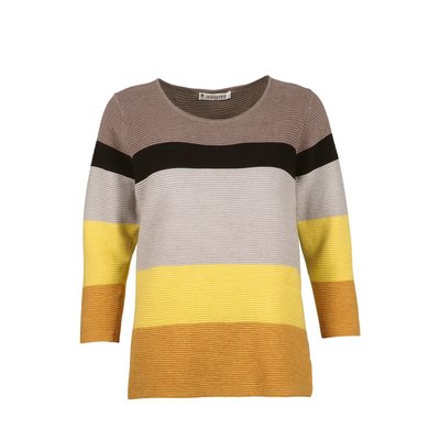 Mansted kleding Boica trui grijs geel
