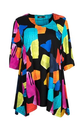 Ralston kleding, tuniek Ingrid viscose multicolor