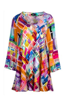 Ralston kleding, tuniek Avy viscose multicolor