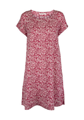 Two Danes kleding, jurk Raja rood