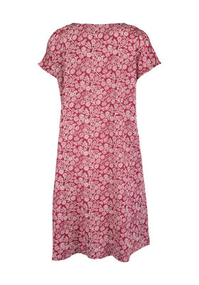 Two Danes kleding, jurk Raja rood