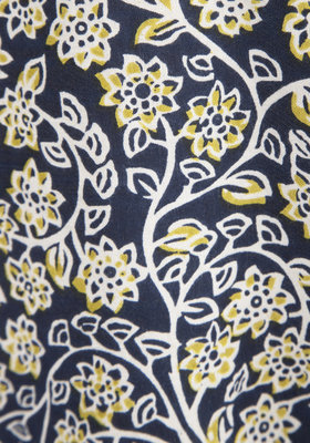 Two Danes kleding, jurk Raja blauw