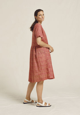 Two Danes kleding, jurk Rory rood