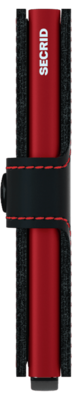 Secrid Miniwallet M Matte Black & Red portemonnee