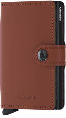 Secrid Miniwallet M Matte Brick-Black portemonnee