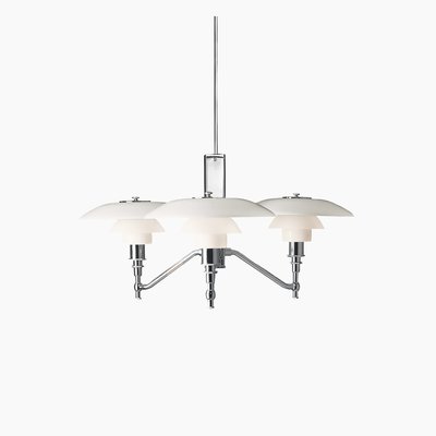 Louis Poulsen PH3/2 academy, verlichting, hoogglans chroom.