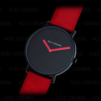 Rolf Cremer Horloge Flat 44 504805, design horloges