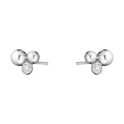 Georg Jensen sieraad, oorbellen Grape 551N 0,07 CT