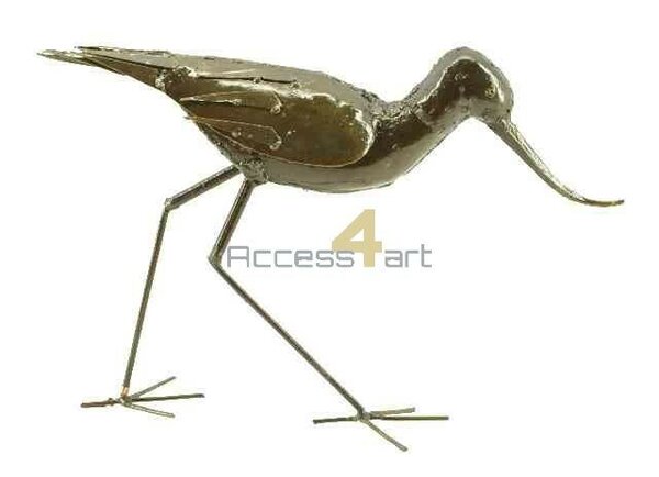 Metalen kluut lopend, metalen vogel | Birdwoods